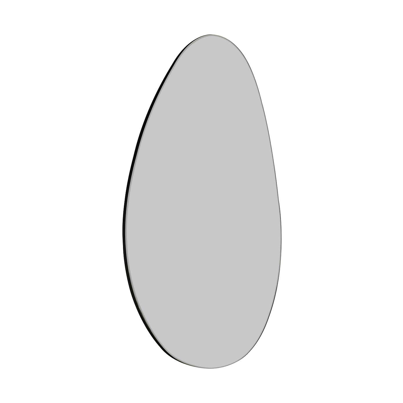 Lapillus Frameless Pebble Wall Mirror