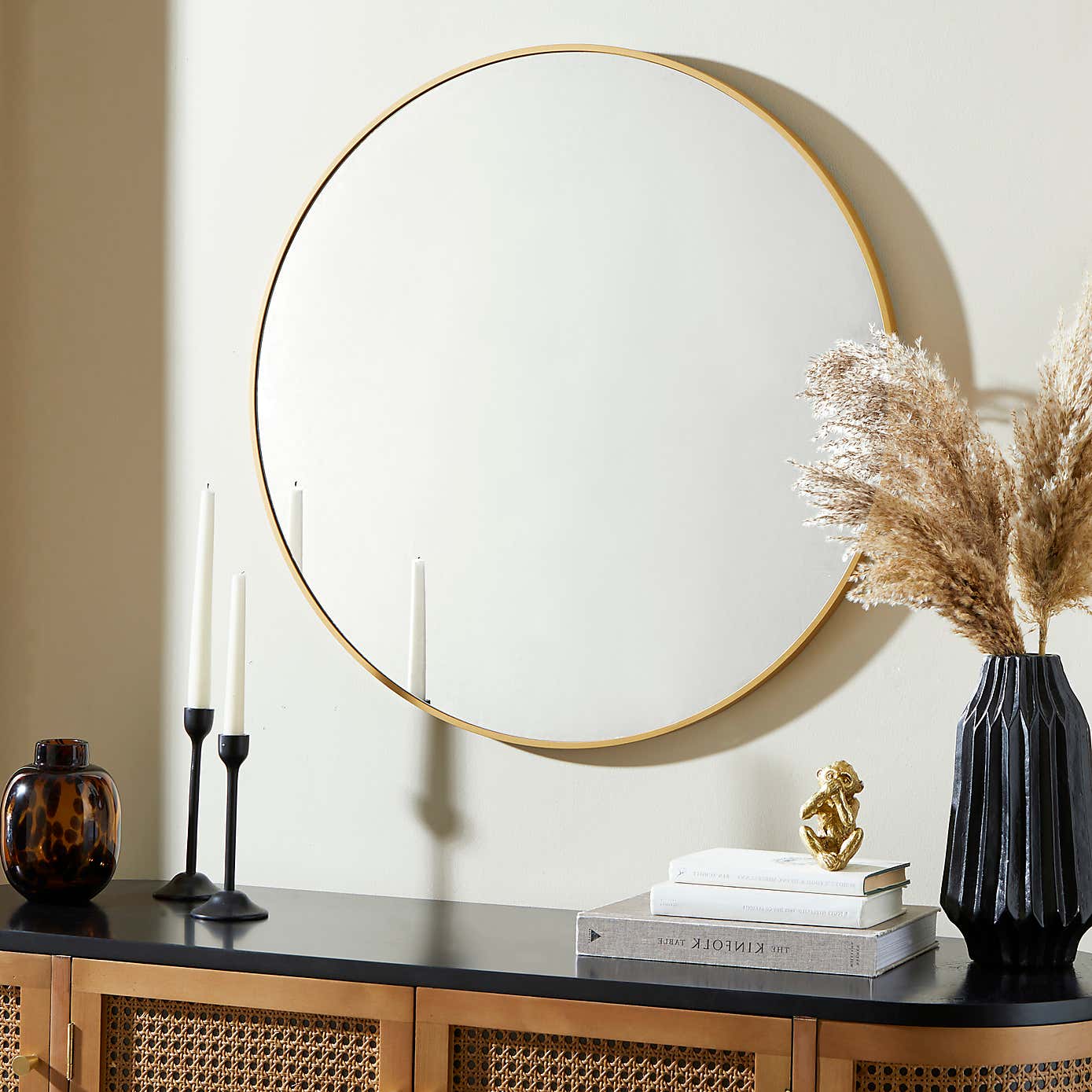 Essentials Round Wall Mirror