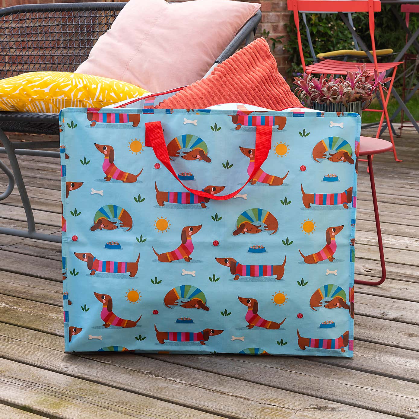 Kids Sausage Dog Jumbo Storage Bag
