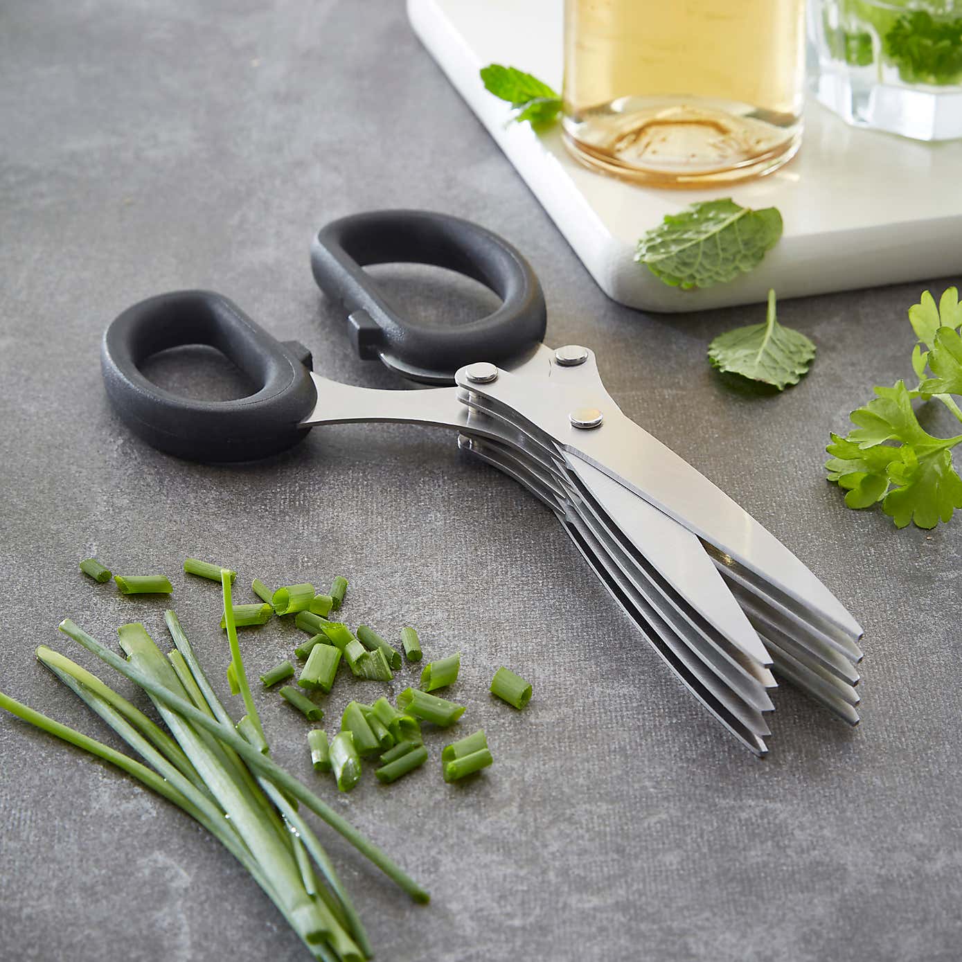 Professional Stainless Steel Herb Scissors