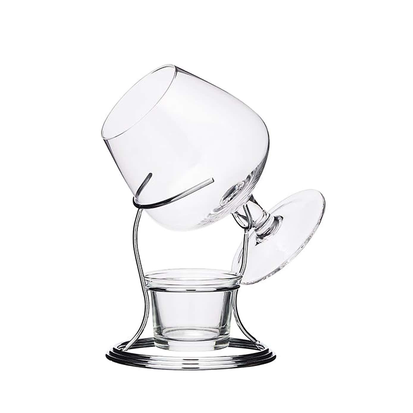 BarCraft Brandy & Cognac Warmer Glass Gift Set