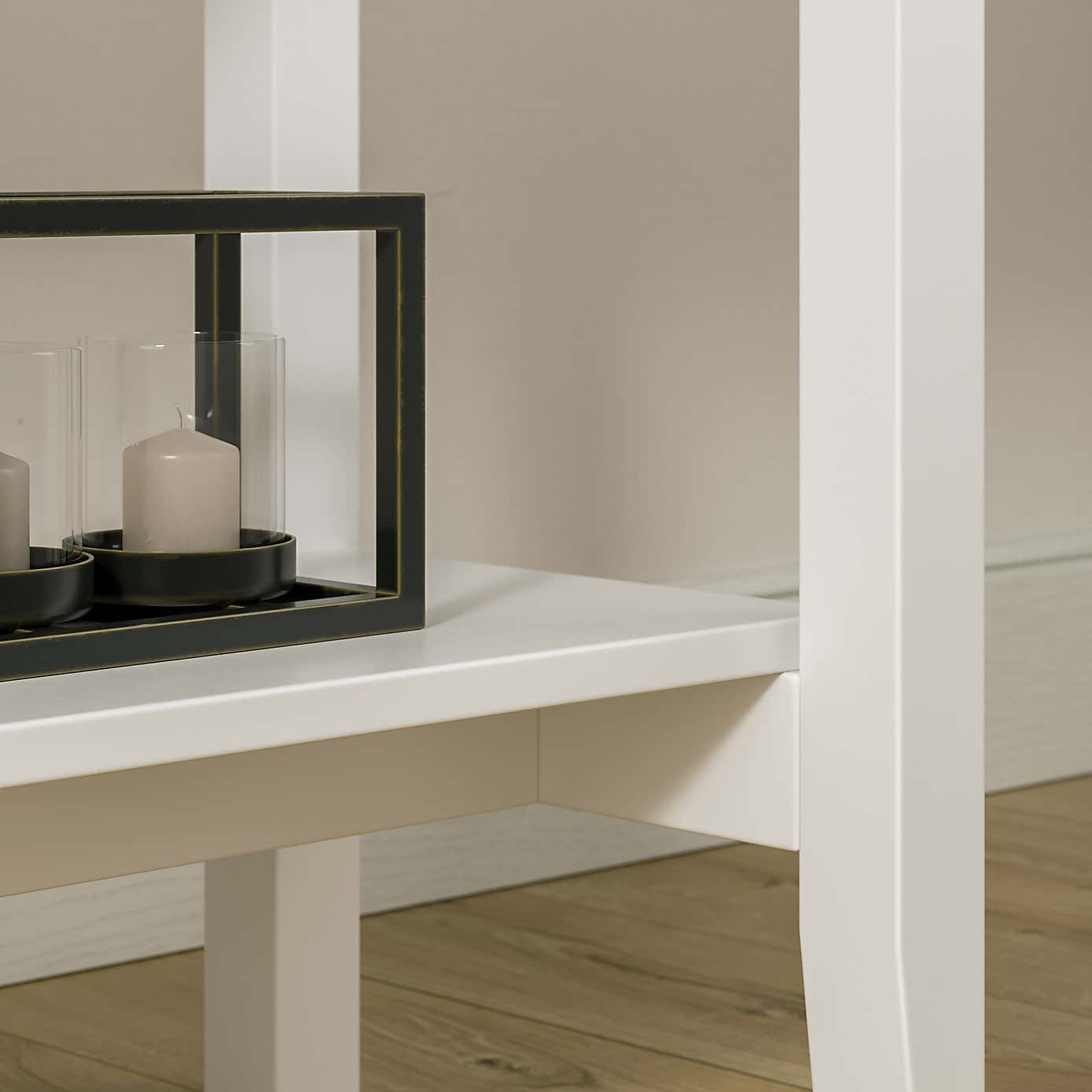 Lynton Console Table White