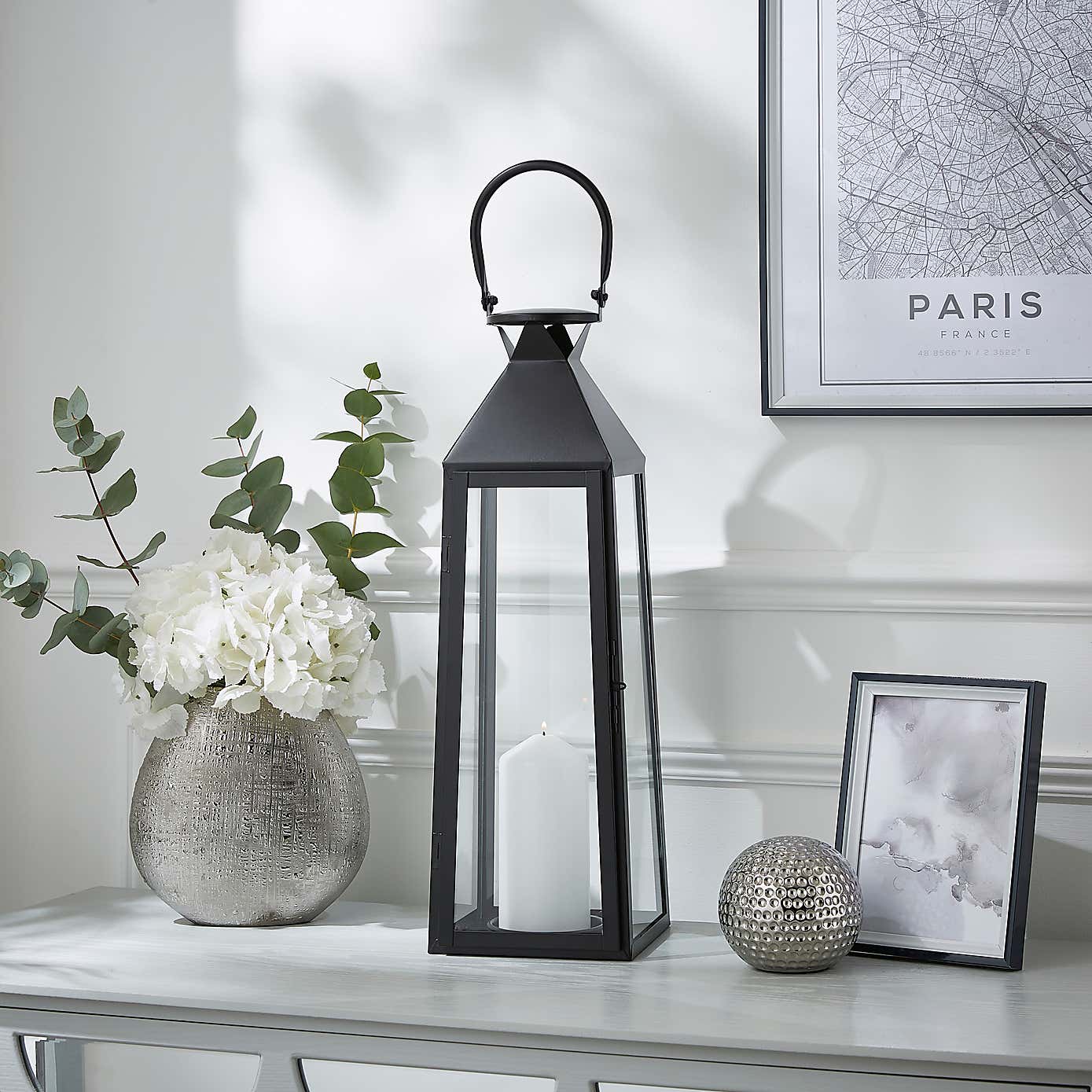 Metal Lantern 50cm