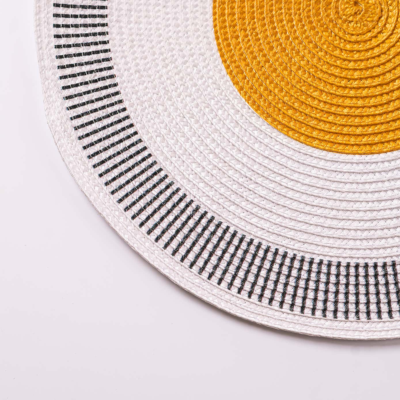 Set of 2 Modern Woven Placemats