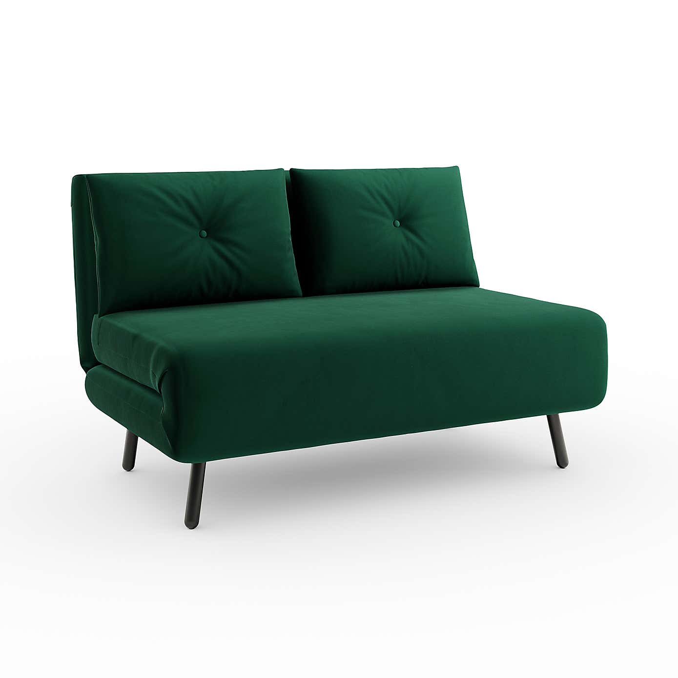 Phoebe Velvet Small Double Sofa Bed