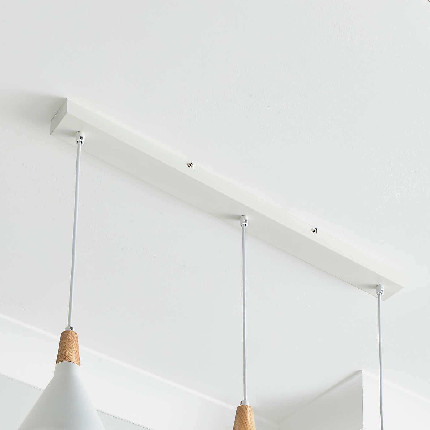 Elements Wolston 3 Light Diner Ceiling Fitting