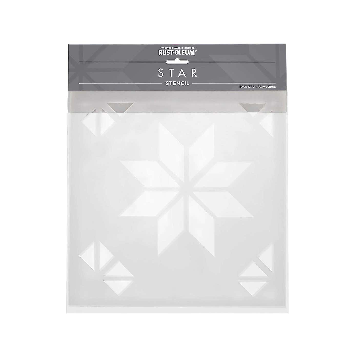 Rust-Oleum Star Stencil Pack of 2