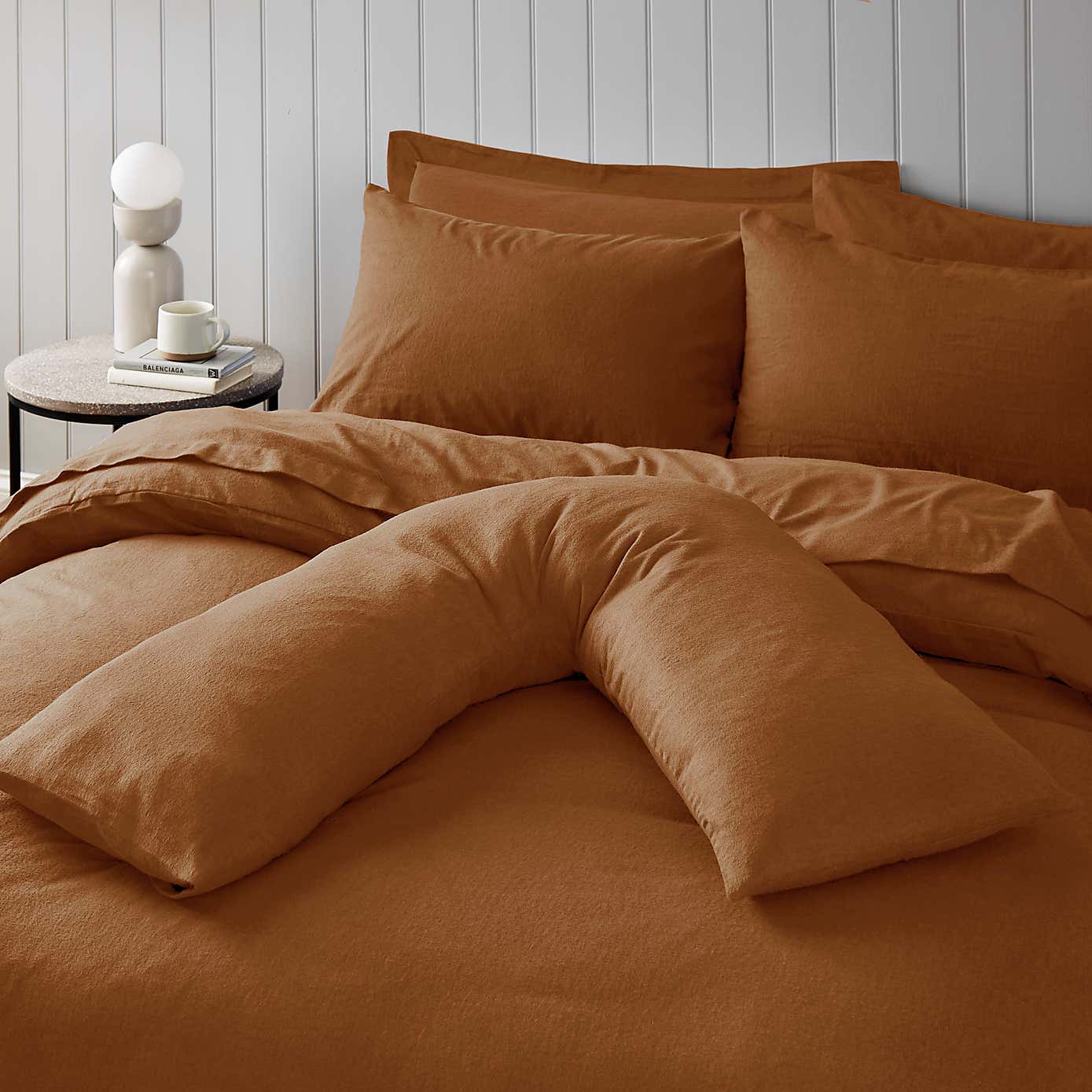 Soft & Cosy Brushed Cotton V-Shape Pillowcase