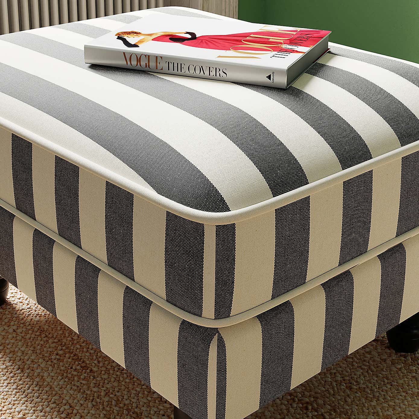 Woven Stripe Fabric Sample