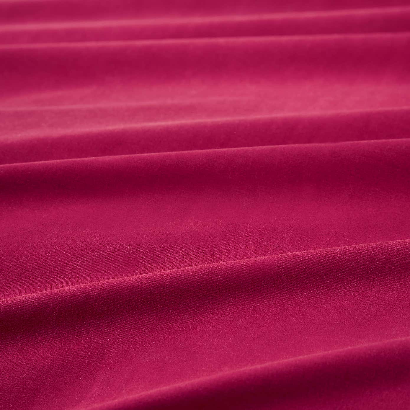 Elements Pure Cotton Magenta Duvet Cover and Pillowcase Set