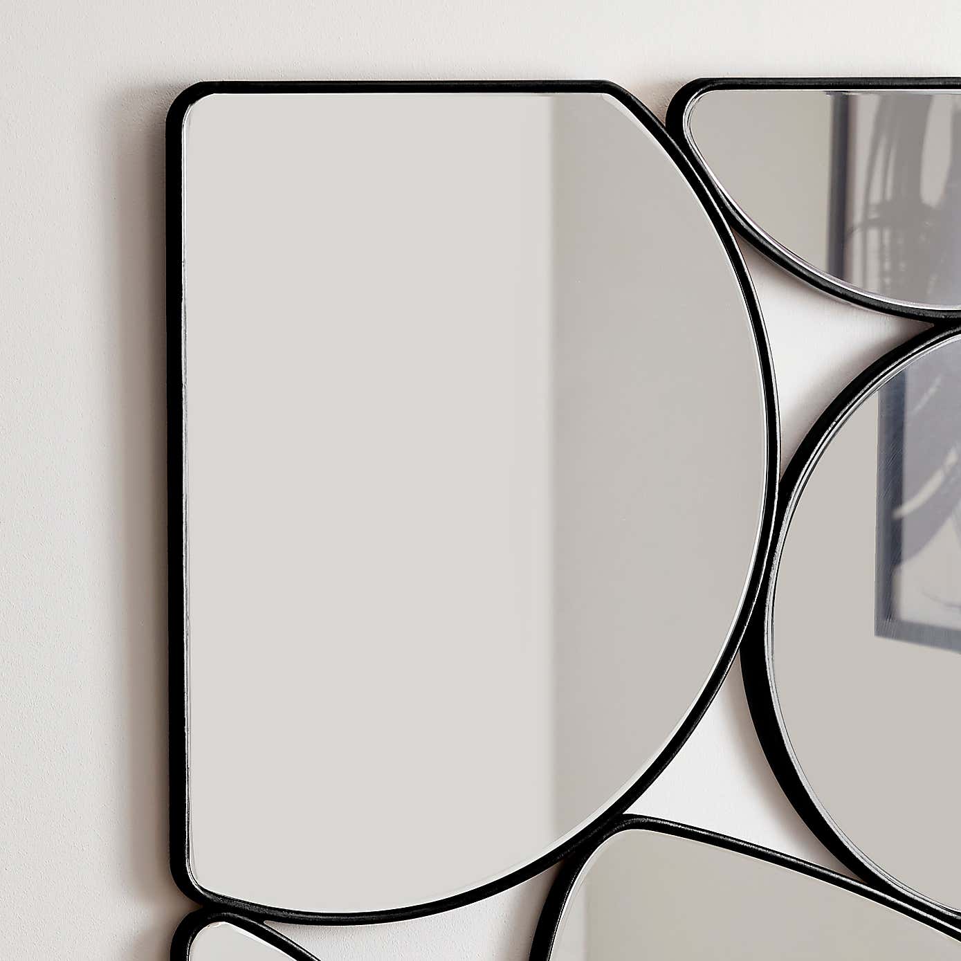Multi Pebble Rectangle Wall Mirror