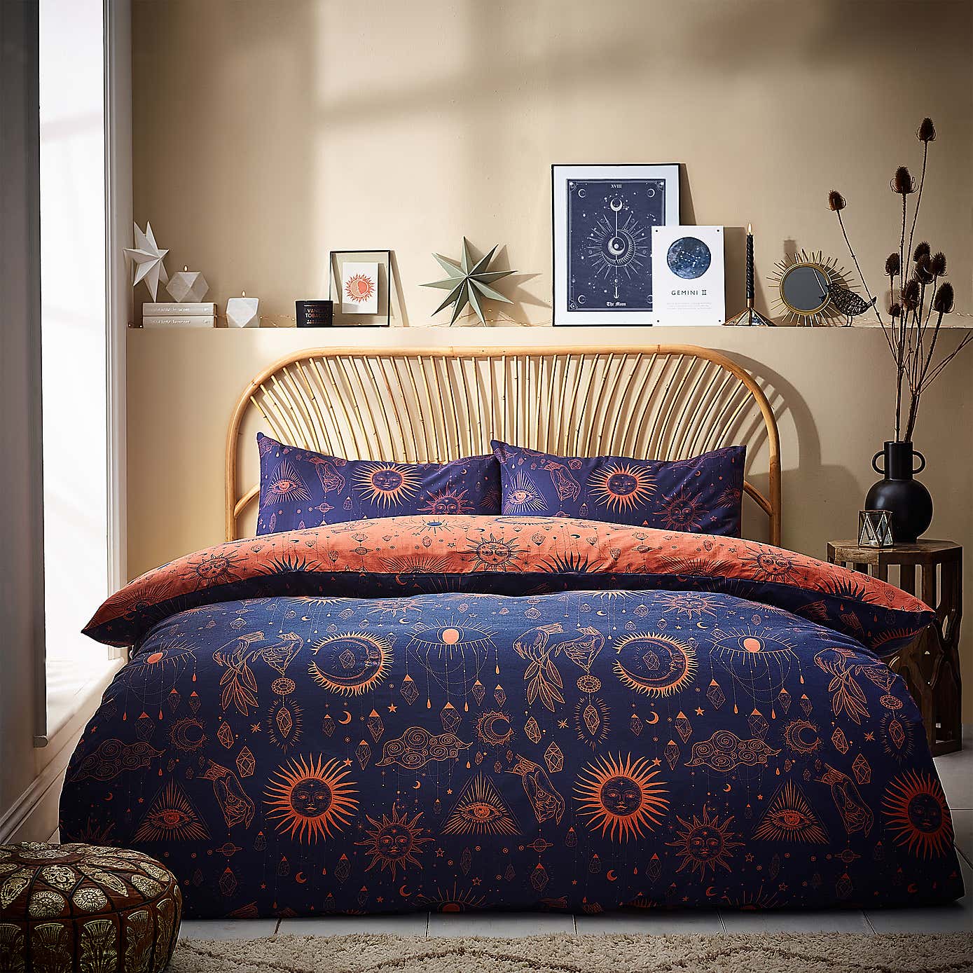 Furn. Constellation Duvet Cover & Pillowcase Set