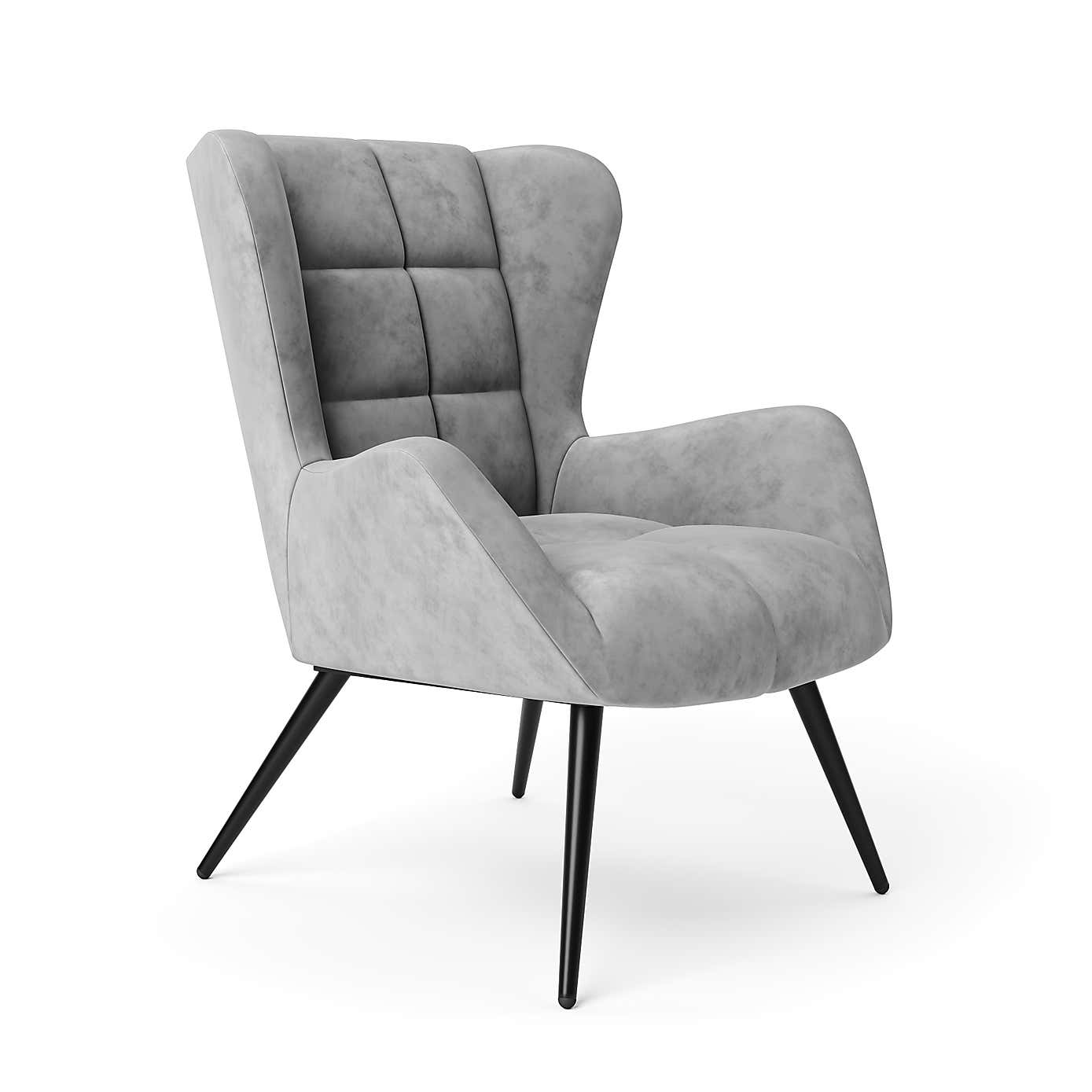 Dalton Velvet Accent Chair