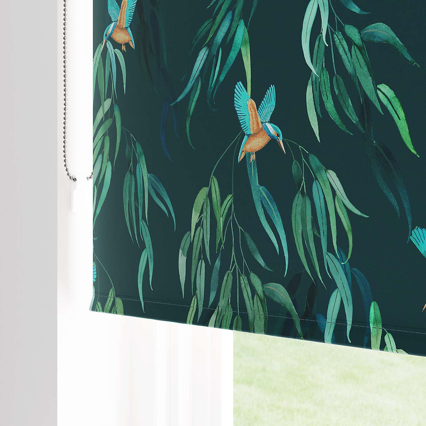 Kingfisher Blackout Roller Blind