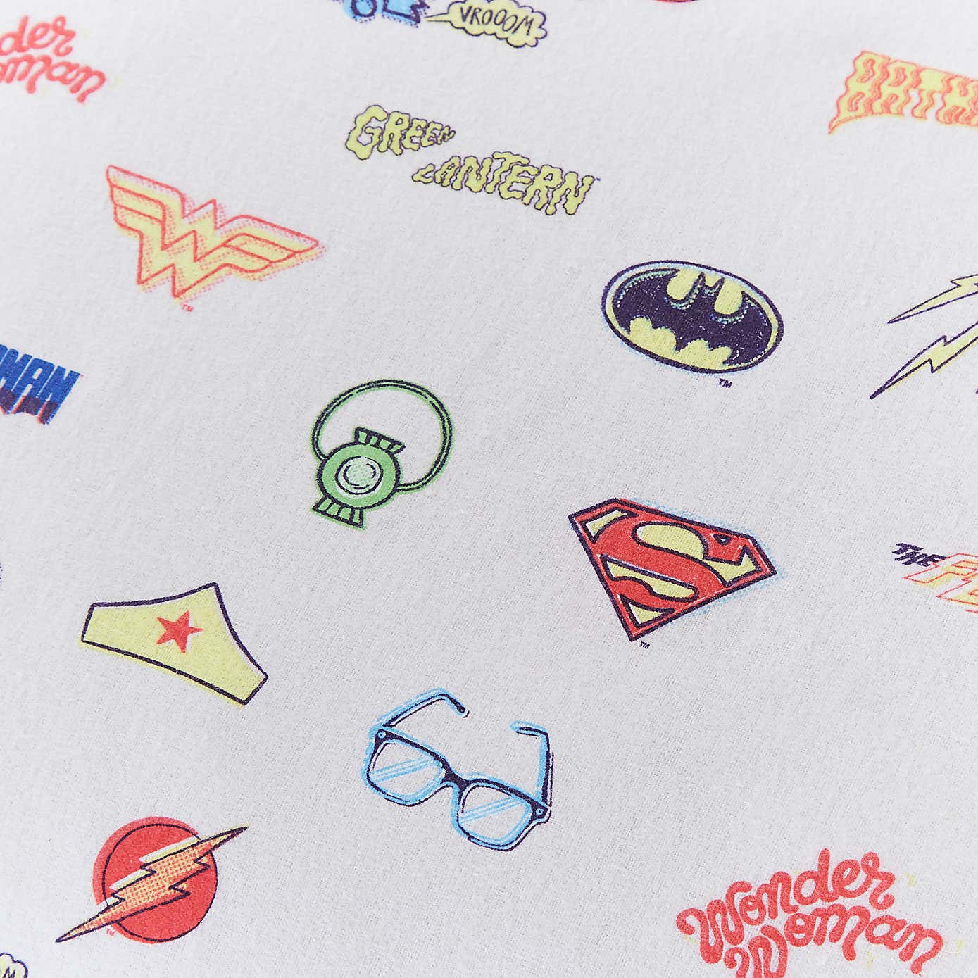 Justice League Brushed Cotton Single Duvet Cover and Pillowcase Set