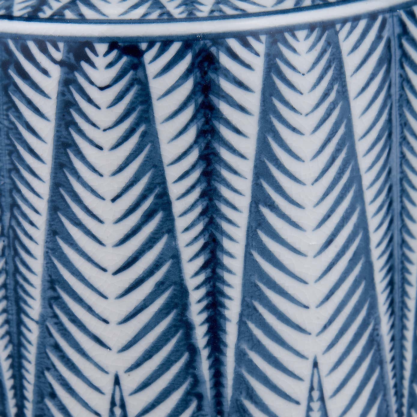 Samara Aztec Pattern Ceramic Ginger Jar