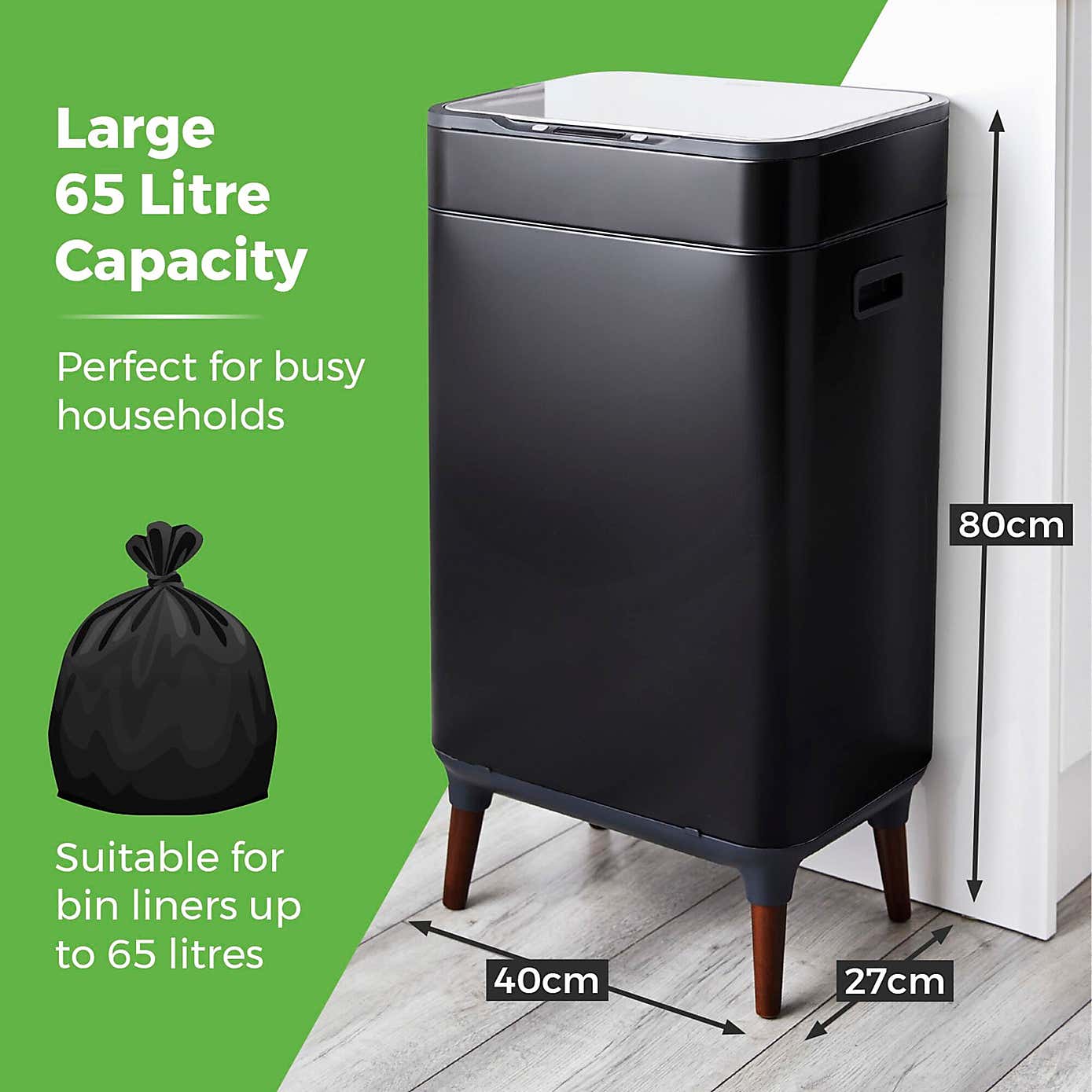 Tower 65L Ozone Sensor Bin