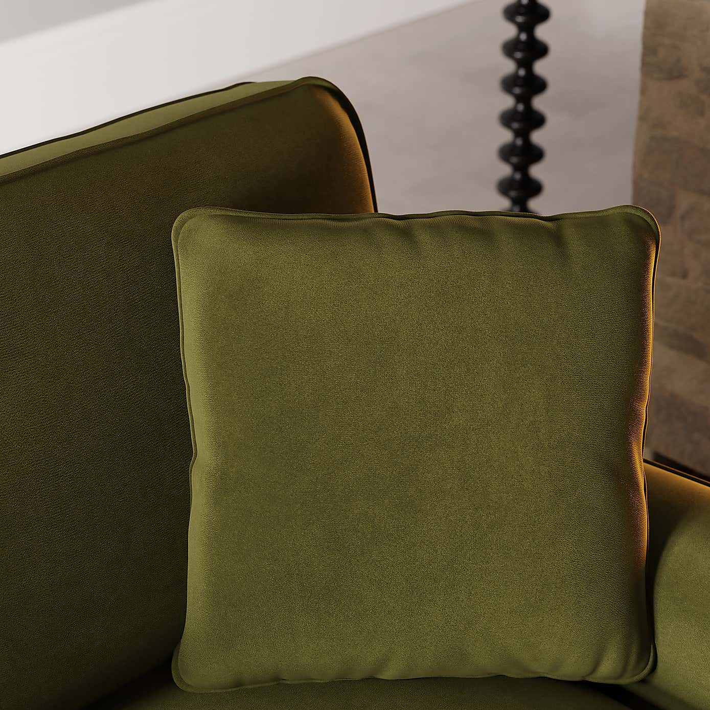 Beatrice Velvet Left Hand Corner Sofa