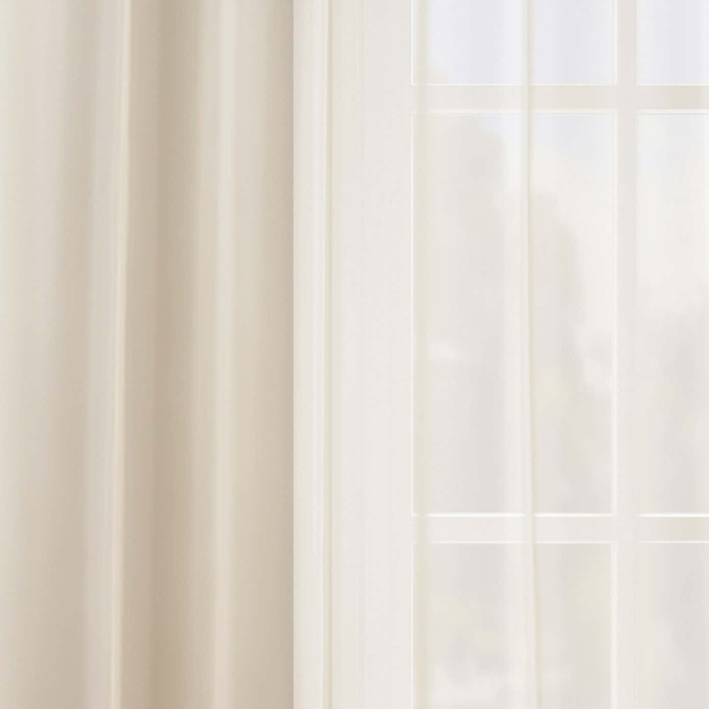 Sheer Elegance Tape Top Single Voile Panel