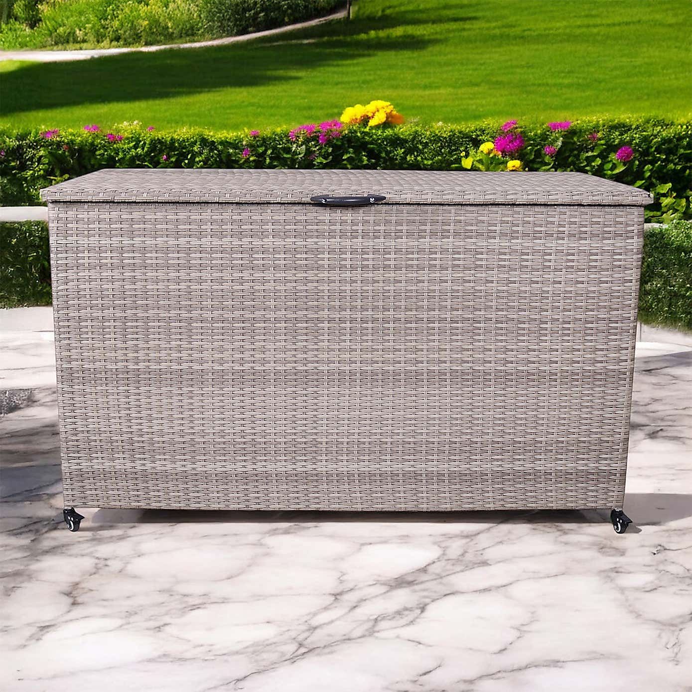 A.Mir Woven Cushion Storage Box, Medium