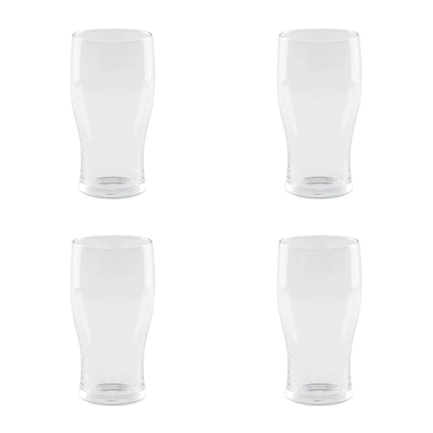 Set of 4 Essentials Beer Glasses