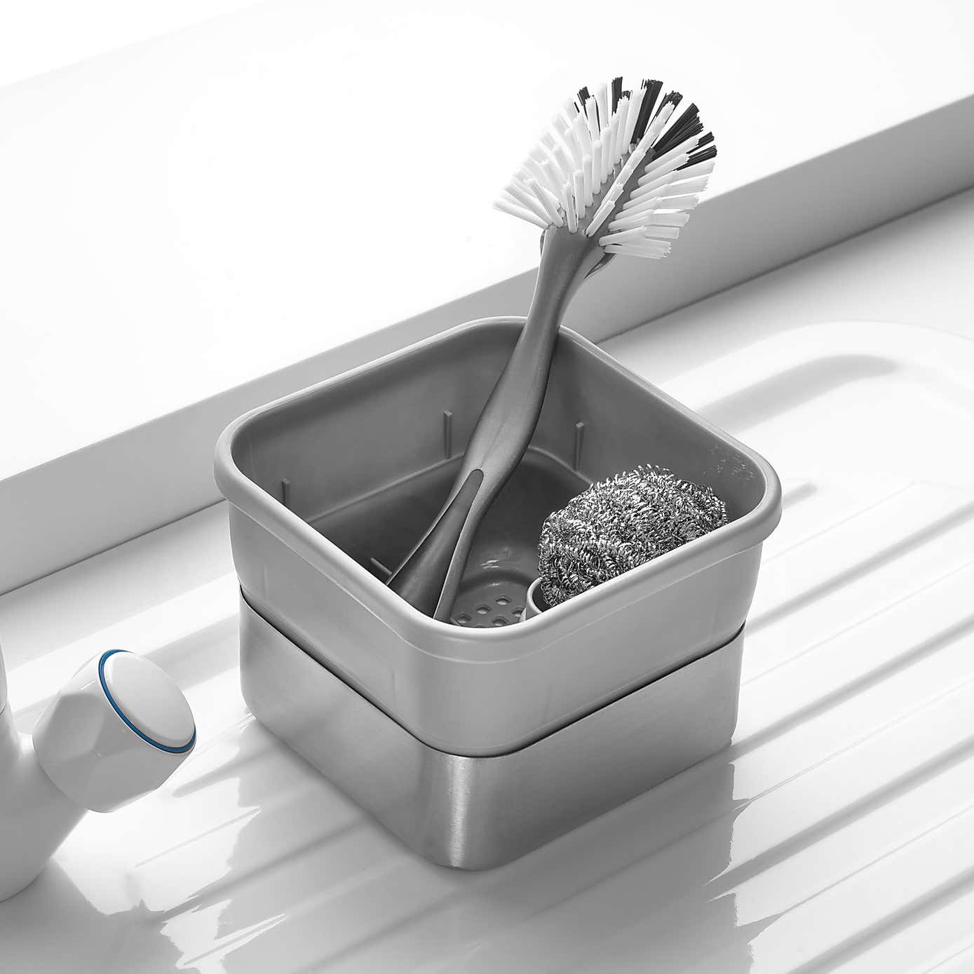 Addis Dual Purpose Caddy Metallic