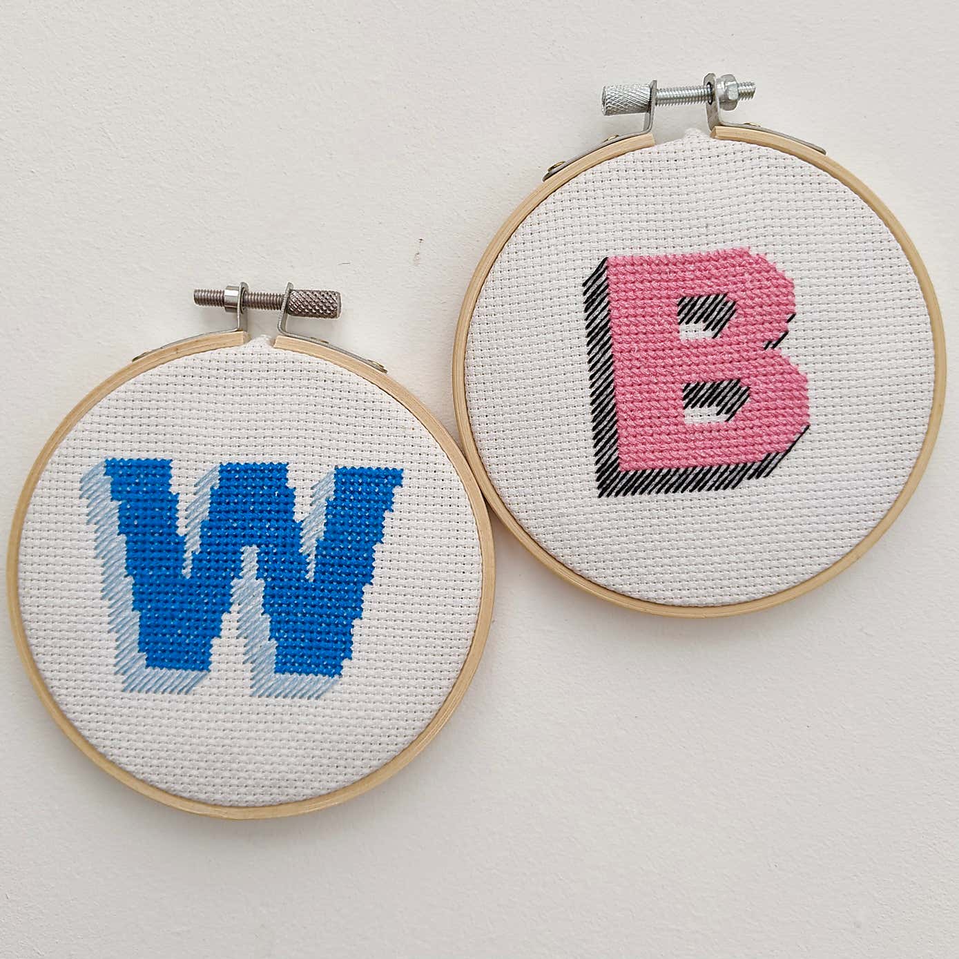 Cotton Clara Drop Shadow Alphabet Cross Stitch Kit