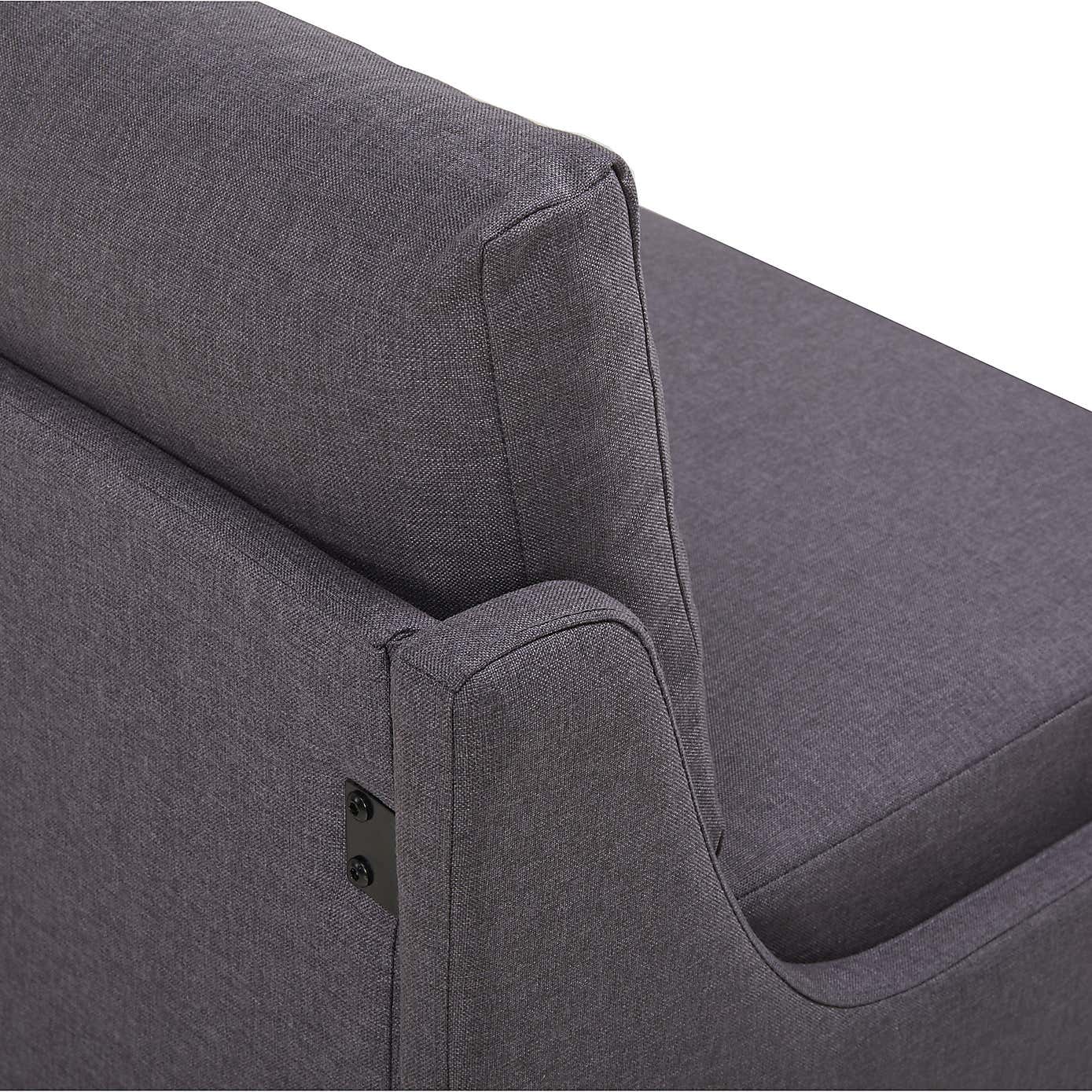 Dos Fabric Double Sofa Bed