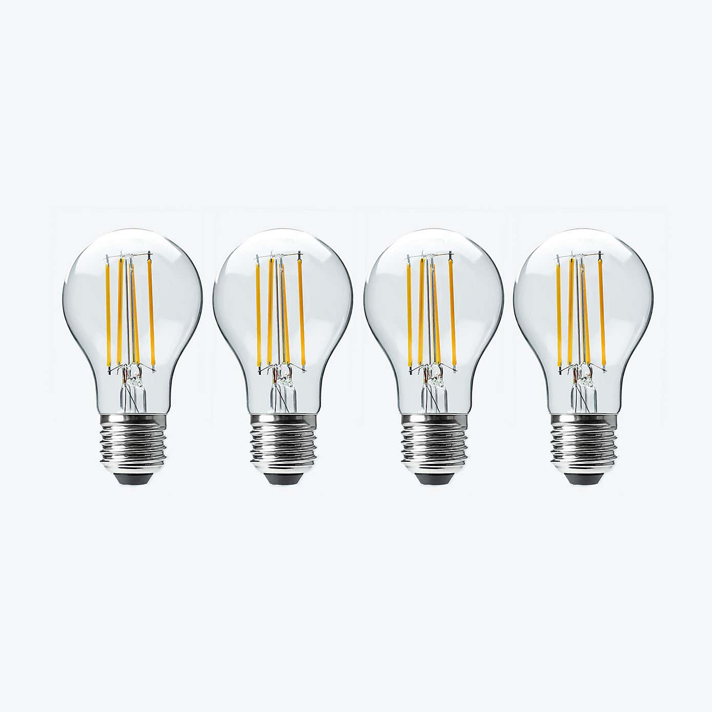 Status 6.5W Filament ES GLS Bulb 4 Pack