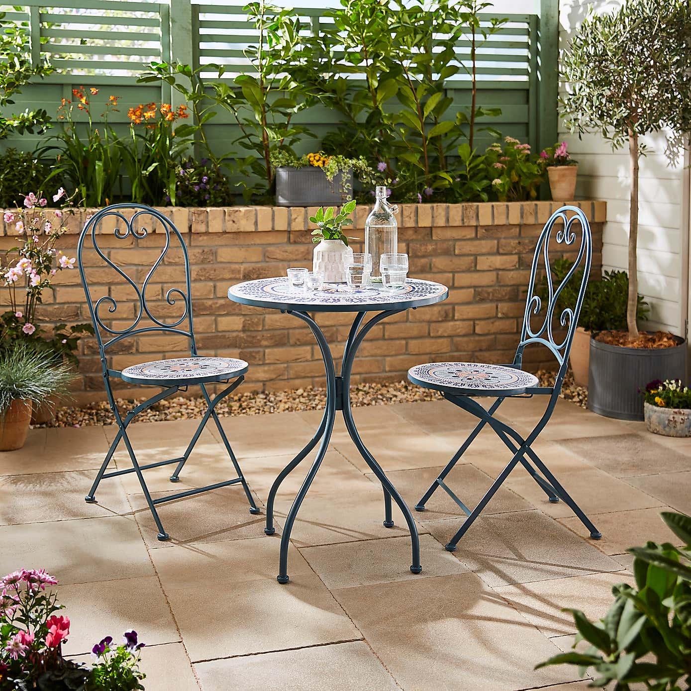Amalfi 2 Seater Bistro Set