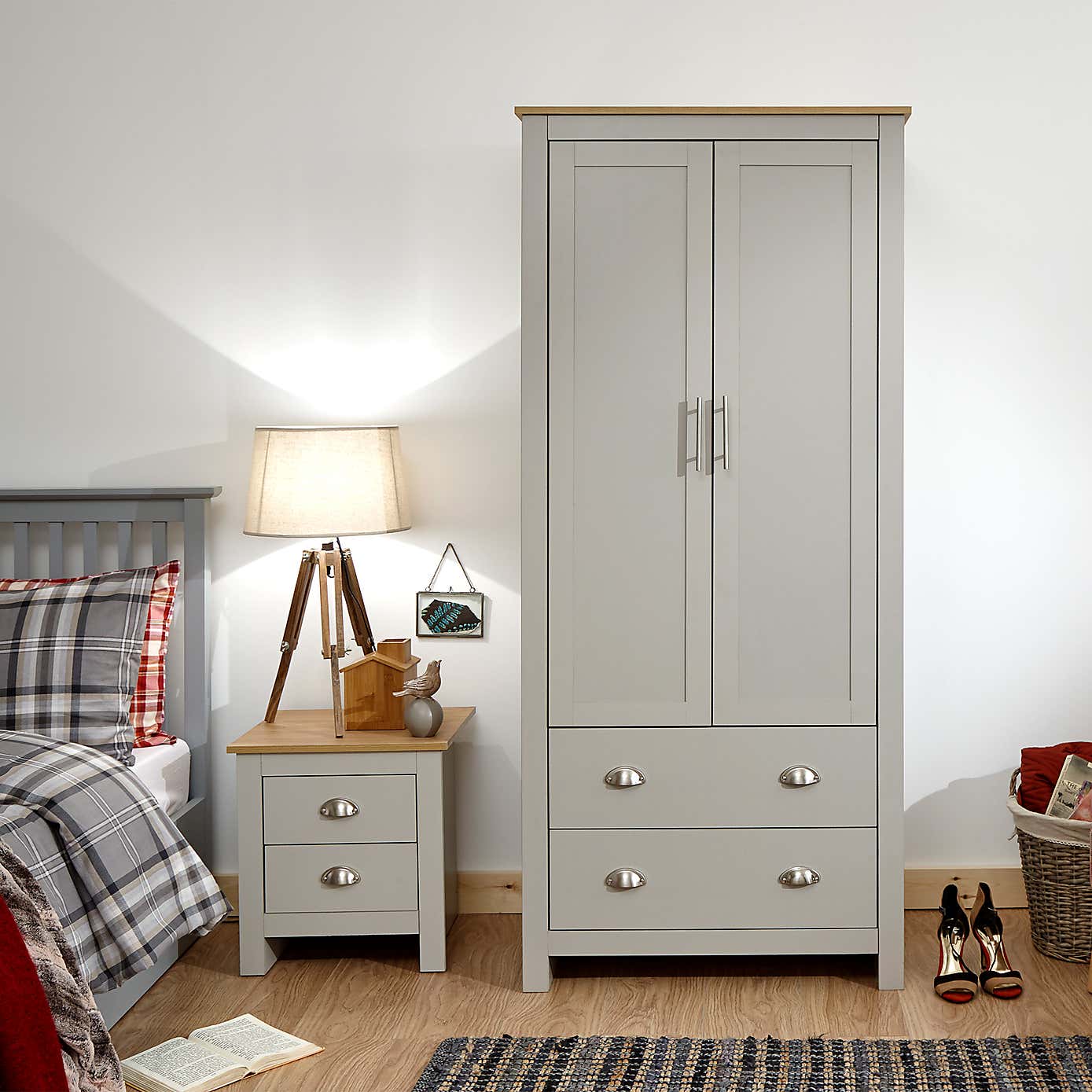 Lancaster Double Wardrobe