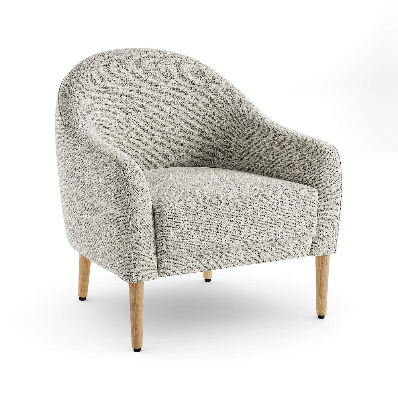 Kaspar Luxe Boucle Tub Chair