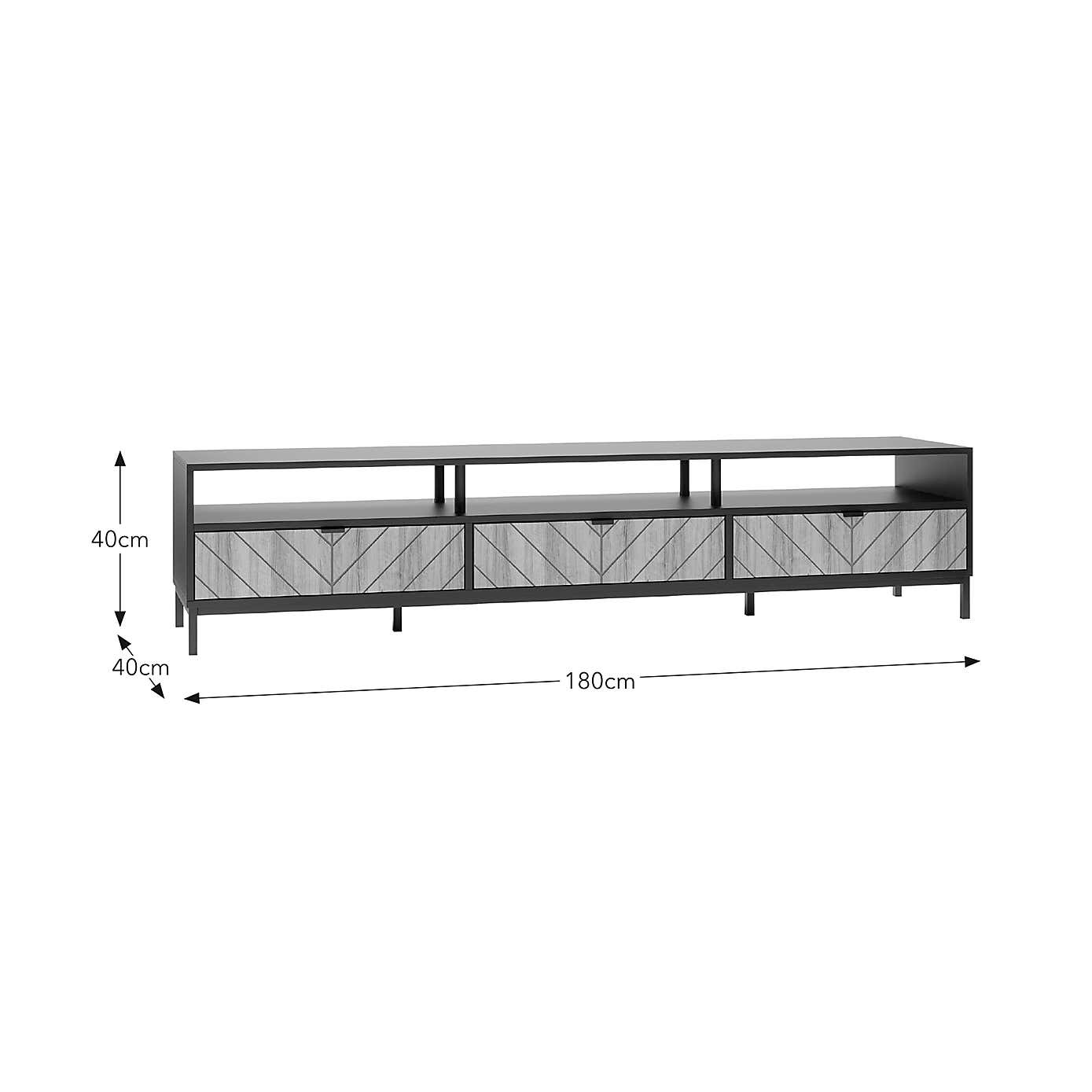 Nixon Extra Wide TV Unit for TVs up to 80"