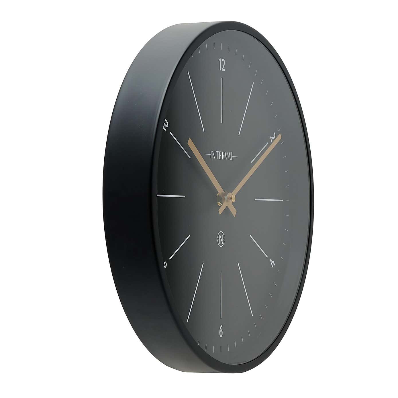 Interval Metal Wall Clock