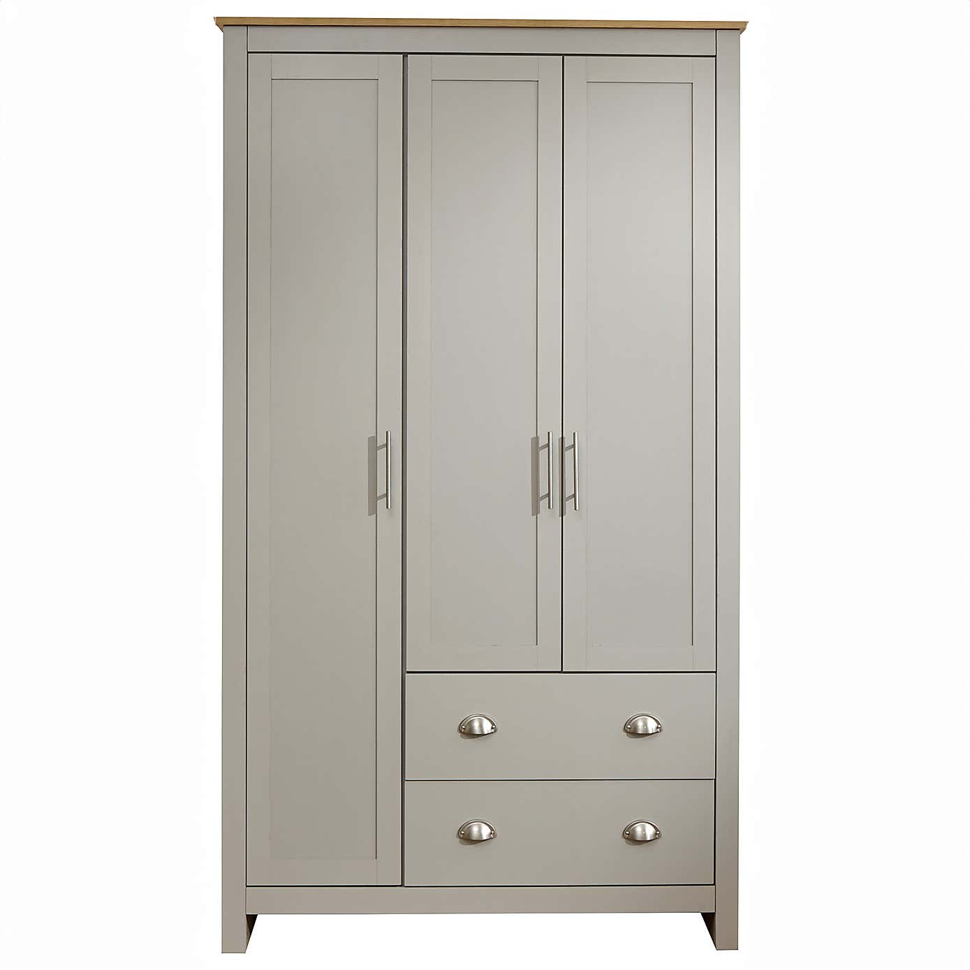 Lancaster Triple Wardrobe