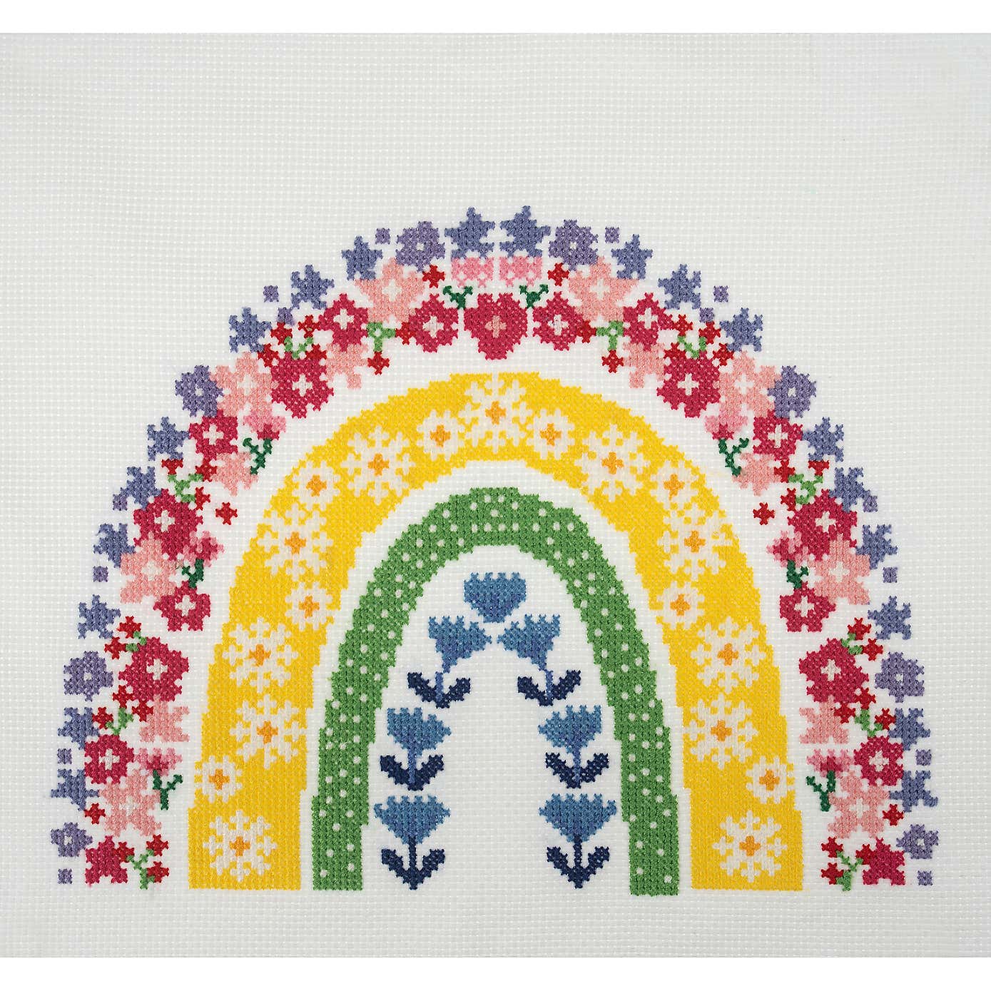 Cross Stitch Rainbow