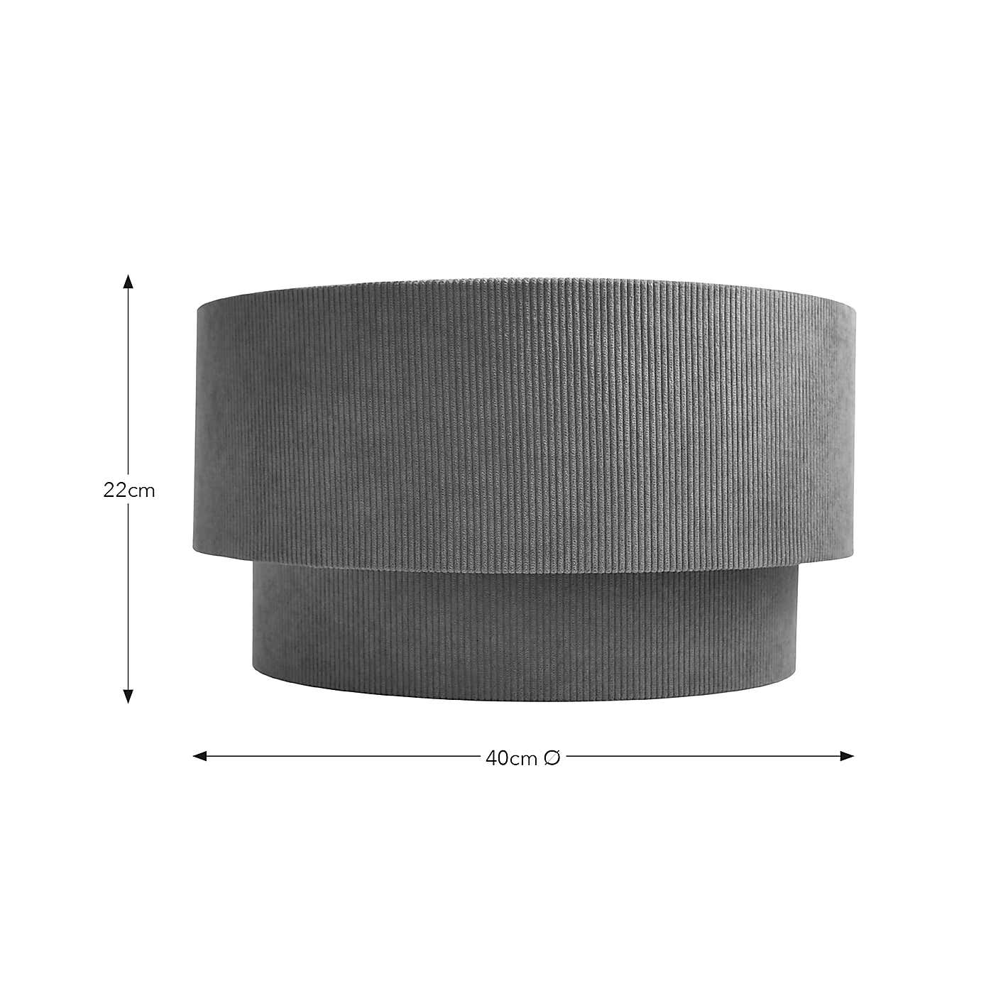 Peyton Cord Two Tier Lamp Shade