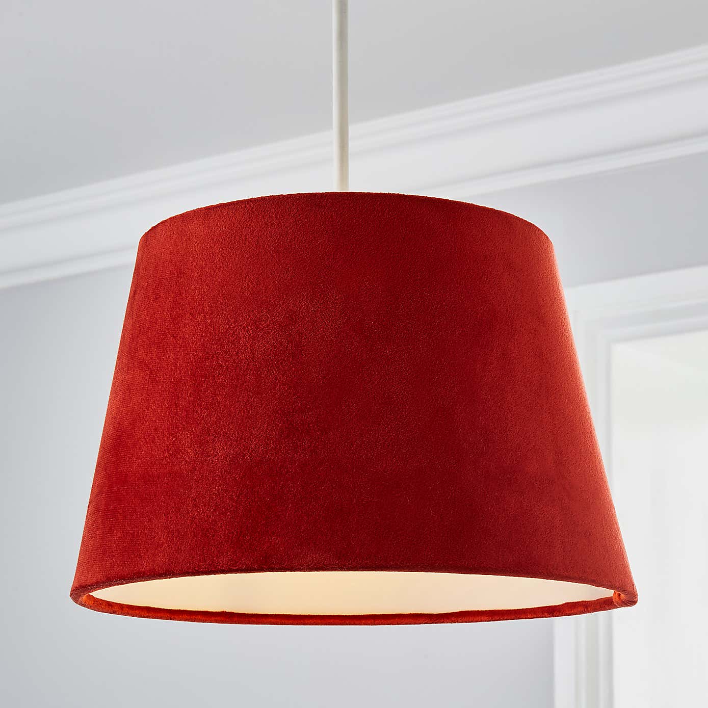 Clara Velvet Tapered Lamp Shade