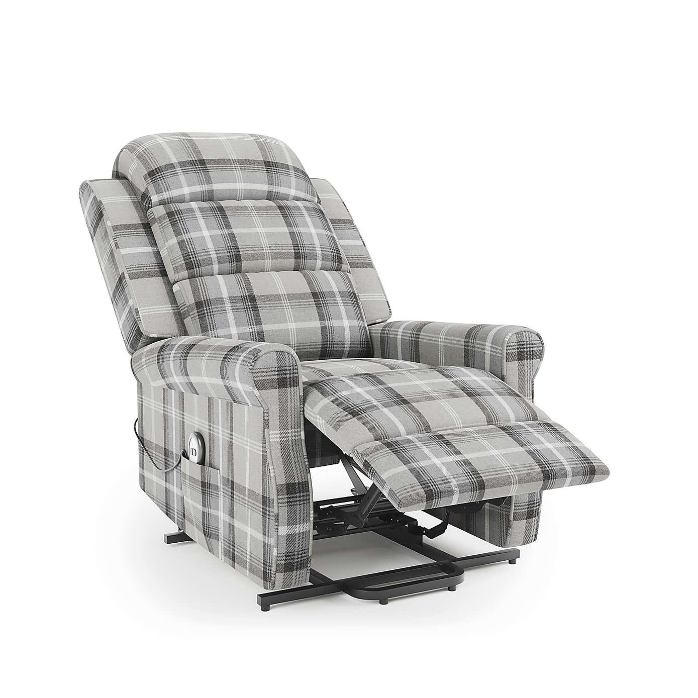 Edith Check Rise and Recline Chair