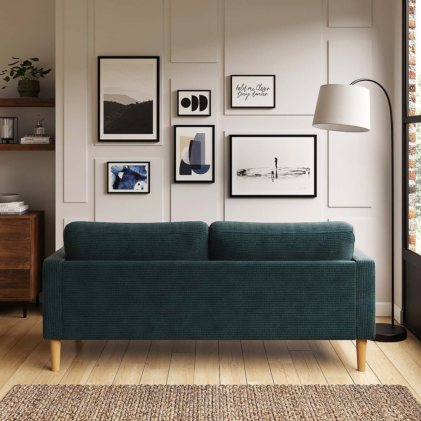 Jacob Cord 3 Seater Sofa