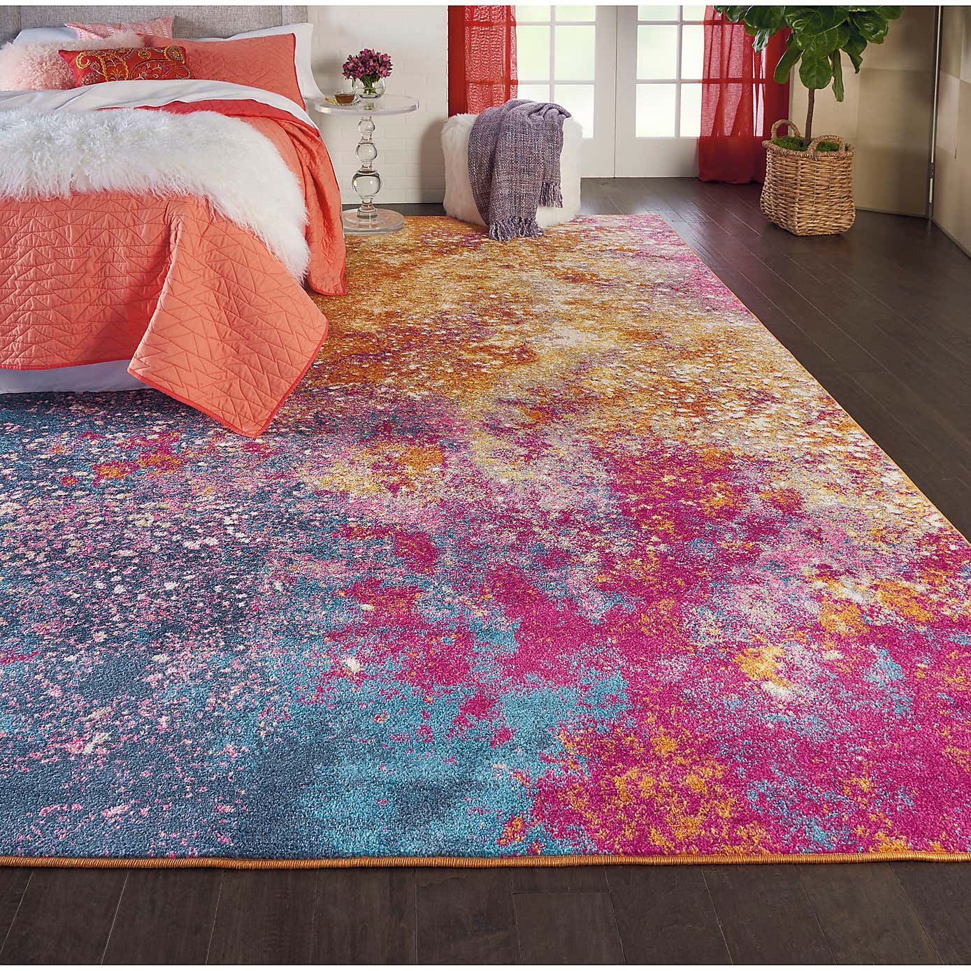 Sunburst Passion Rug