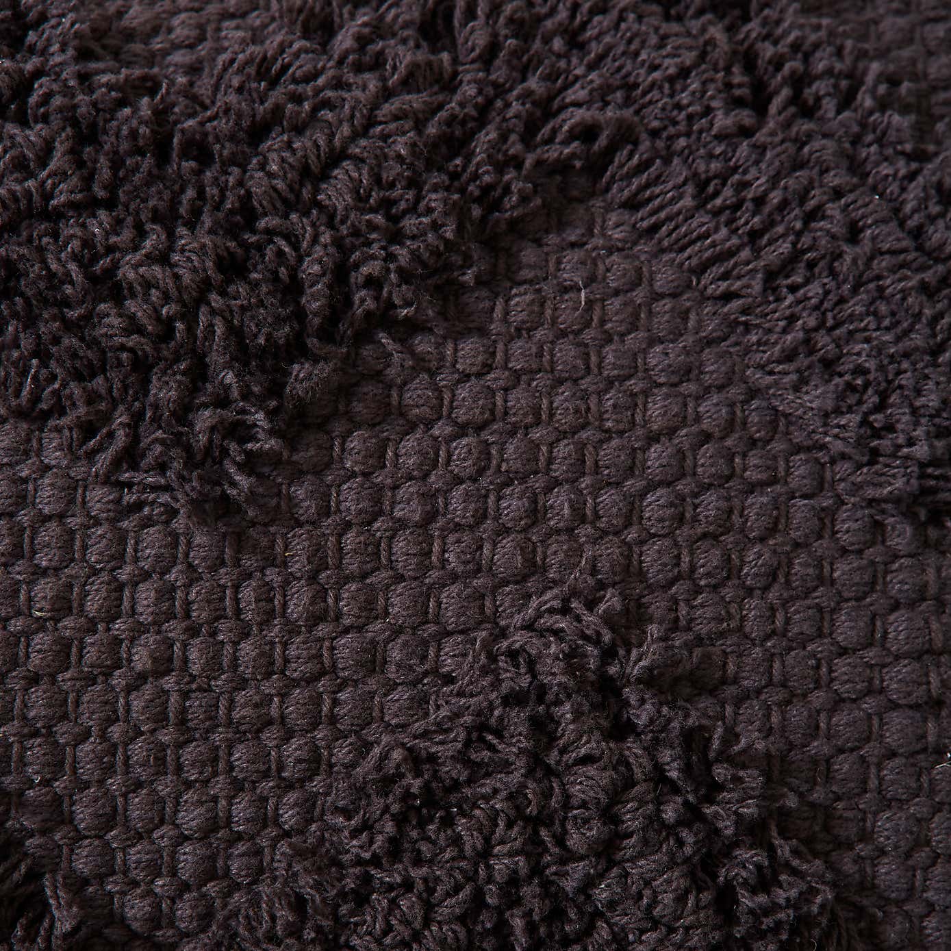 Zig Zag Tufted Cotton Cushion