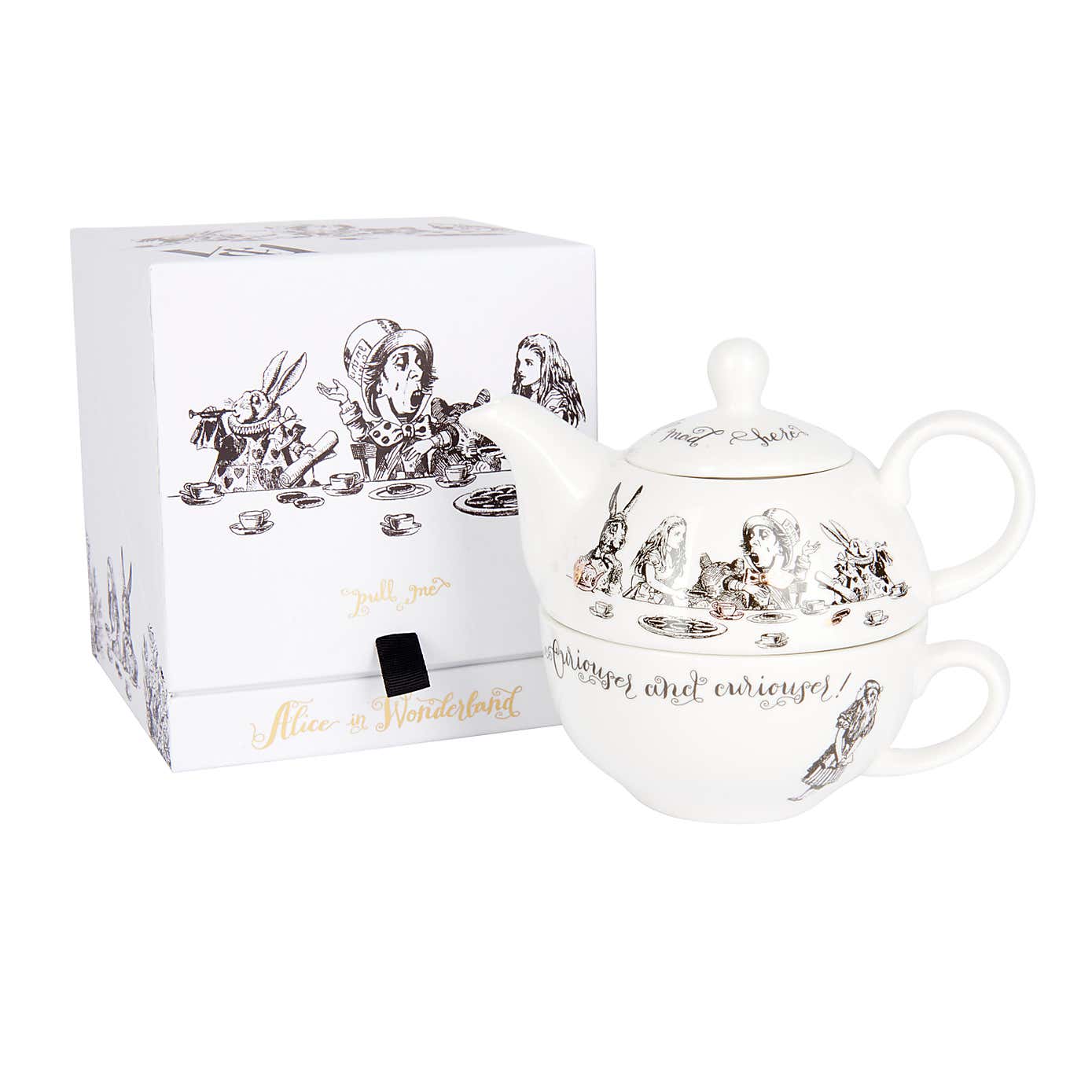 Alice in Wonderland Teapot For One