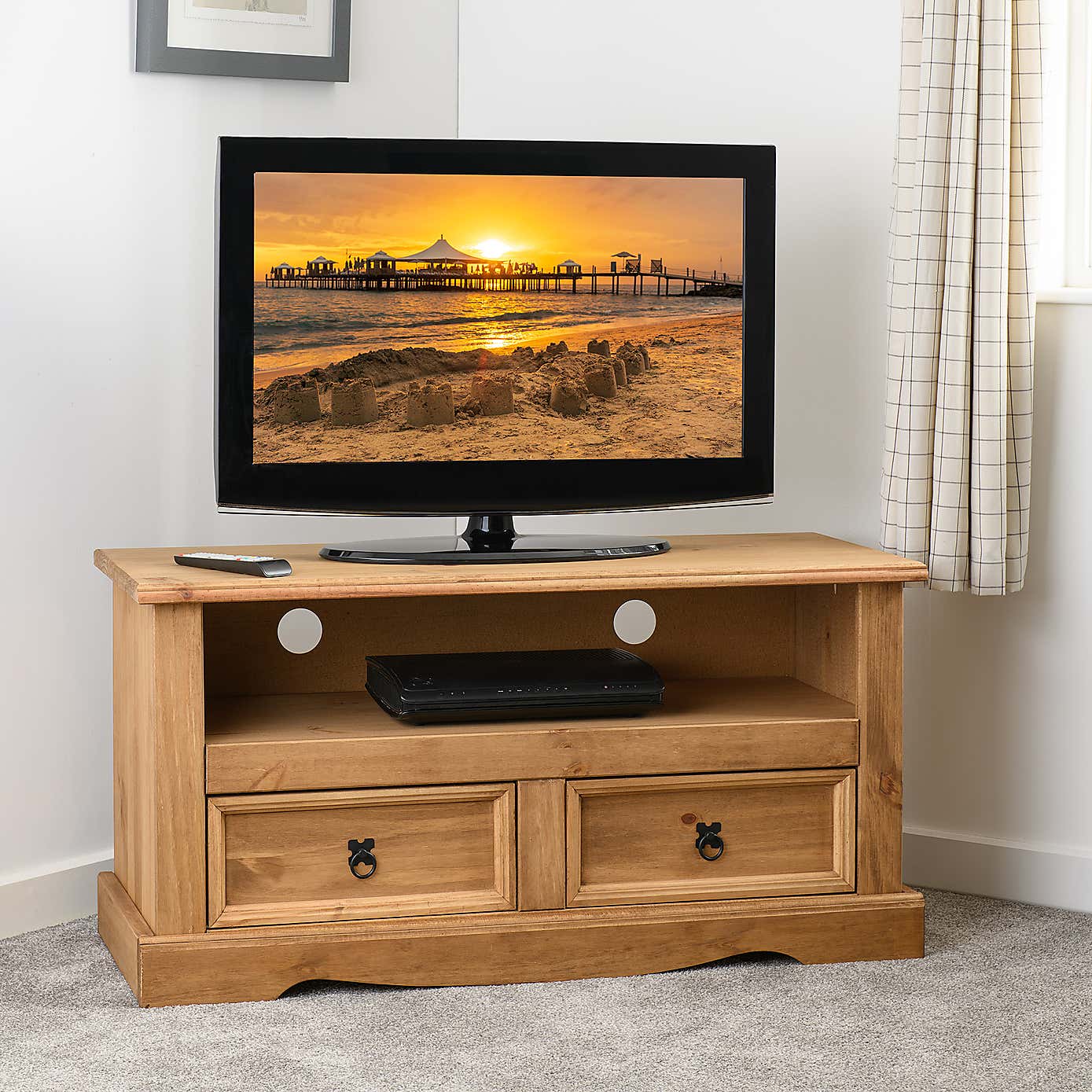 Corona 2 Drawer TV Unit