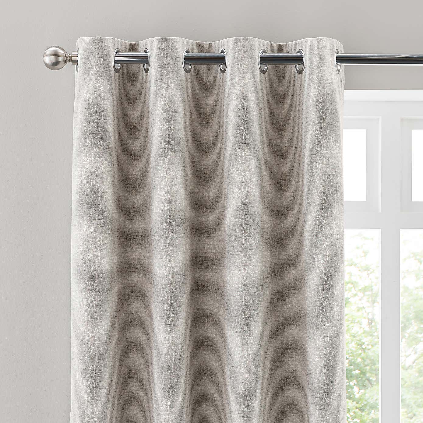 Crayton Blackout Eyelet Curtains