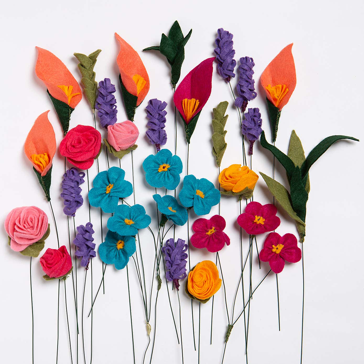 Wool Couture A Bouquet of Flowers