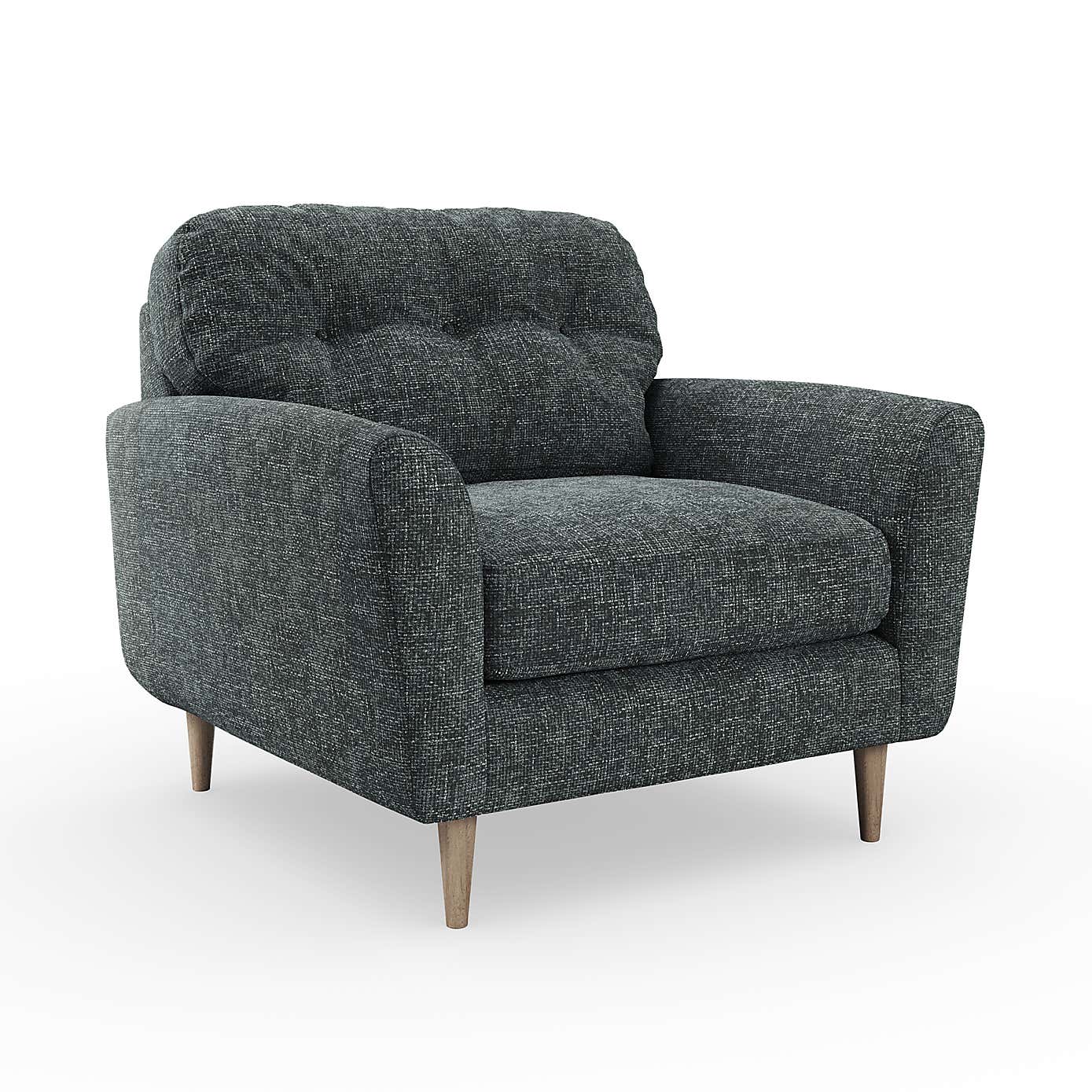 Sven Chunky Chenille Snuggle Chair