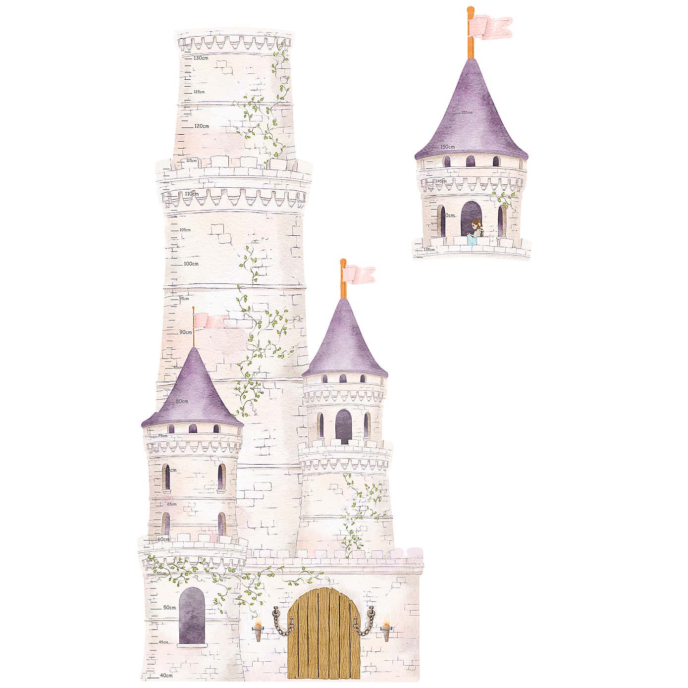 Magical Princess Tower Height Chart