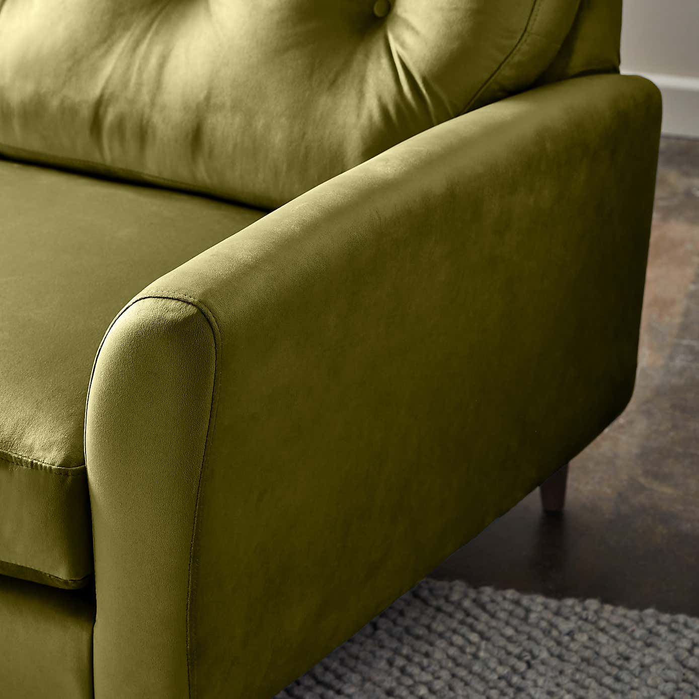 Sven Opulent Velvet 2 Seater Sofa