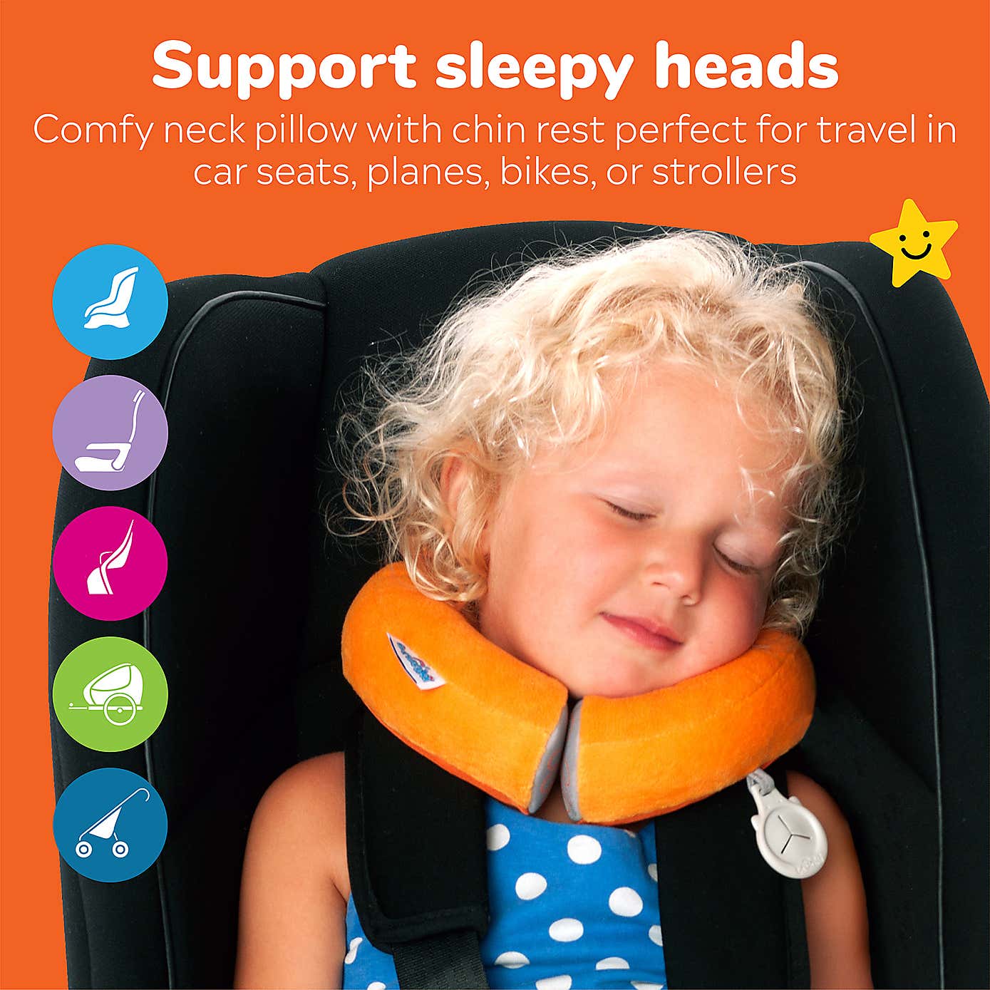 Trunki Yondi Mylo the Monkey Travel Pillow